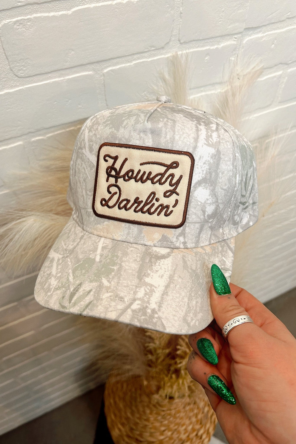 Howdy Darlin'  Hat - Light Camo