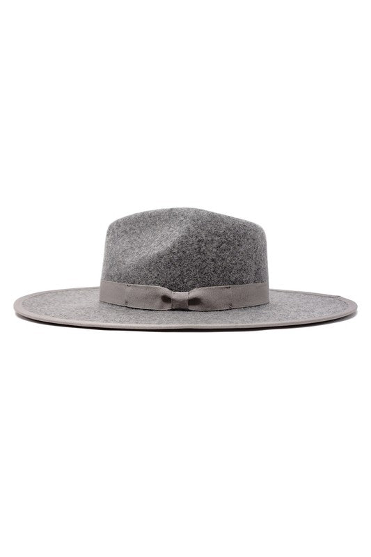 Barry Fedora Hat- Grey
