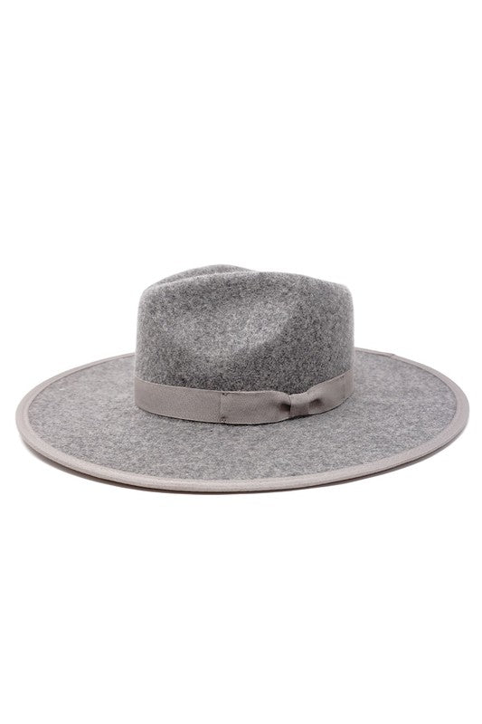 Barry Fedora Hat- Grey