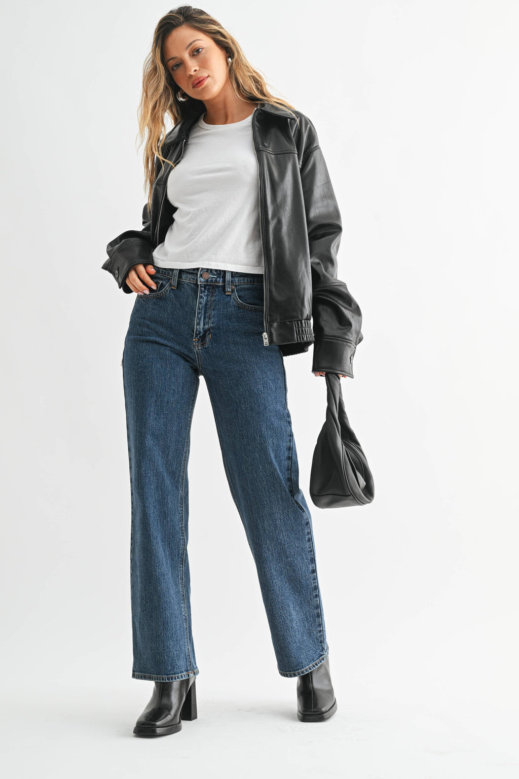 Audra Retro Straight Jeans