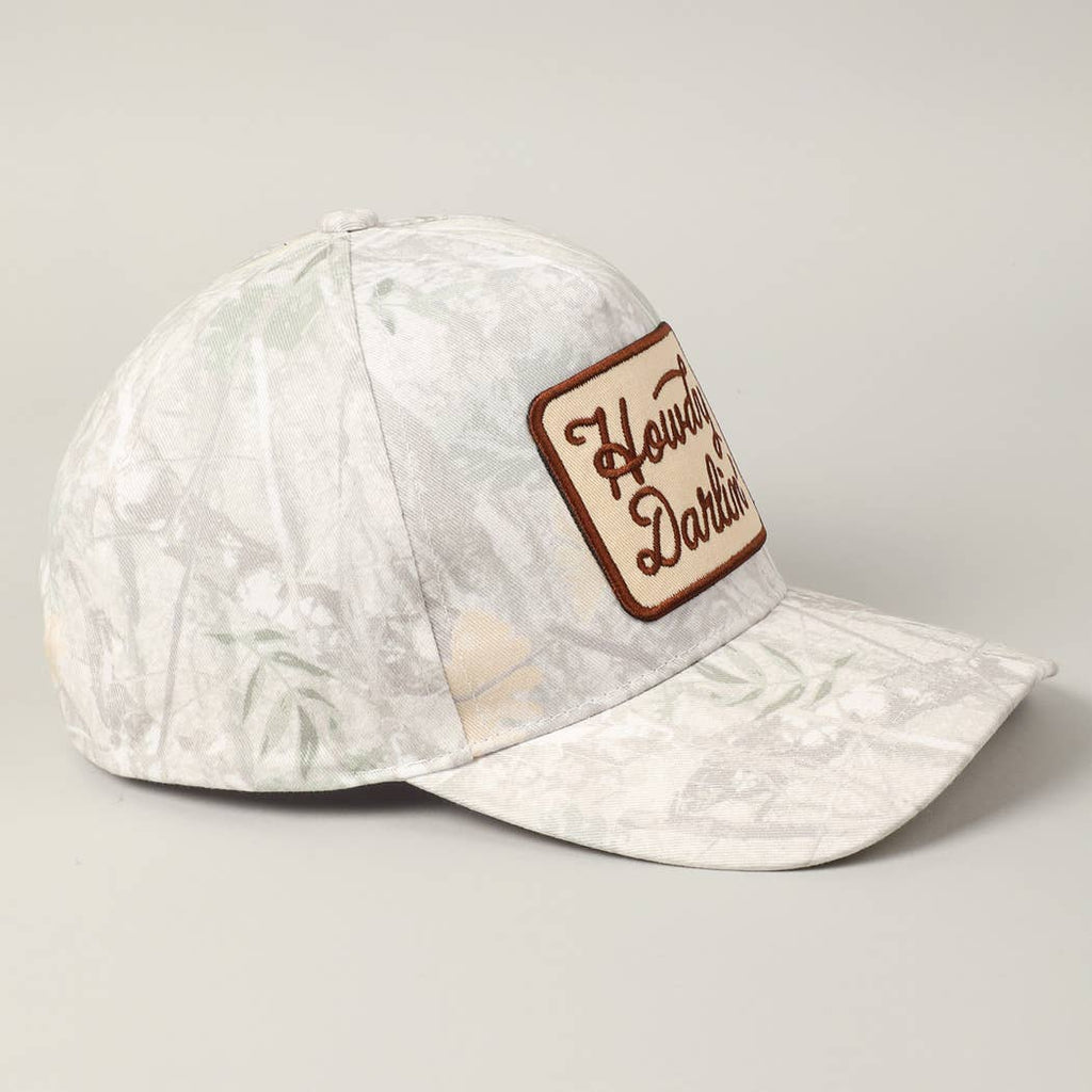 Howdy Darlin'  Hat - Light Camo