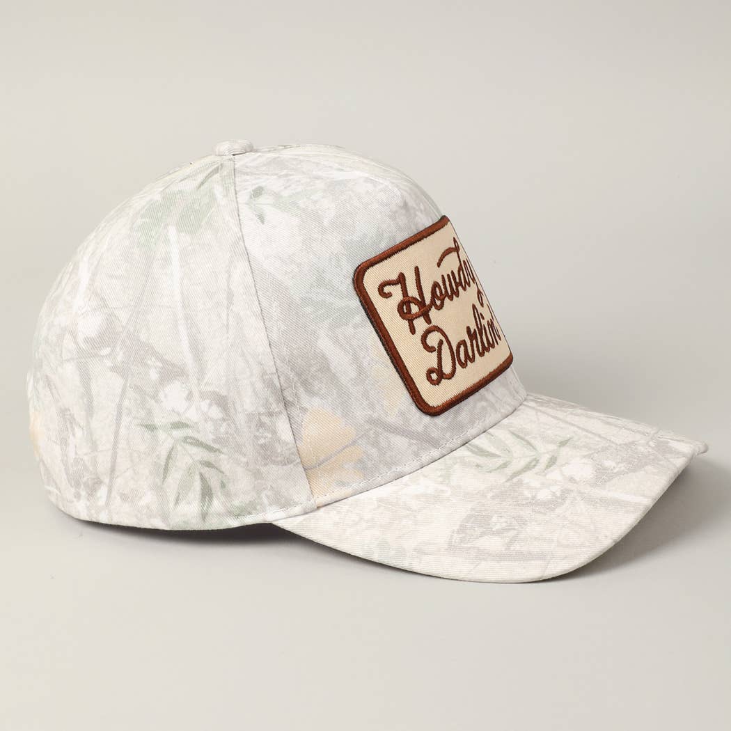 Howdy Darlin'  Hat - Light Camo