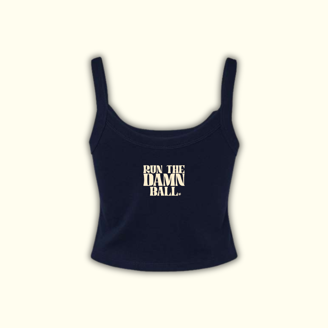 Run The Damn Ball Tank- Navy