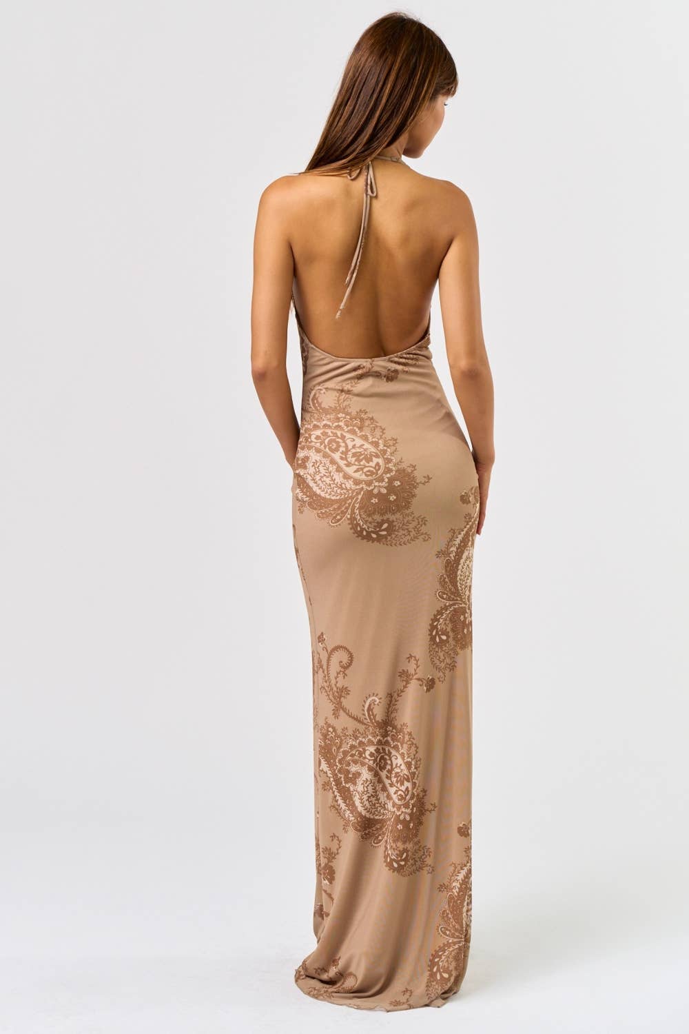 Paisley Allure Maxi Dress