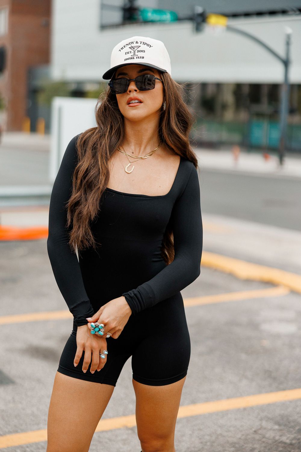 Luna Long Sleeve Romper