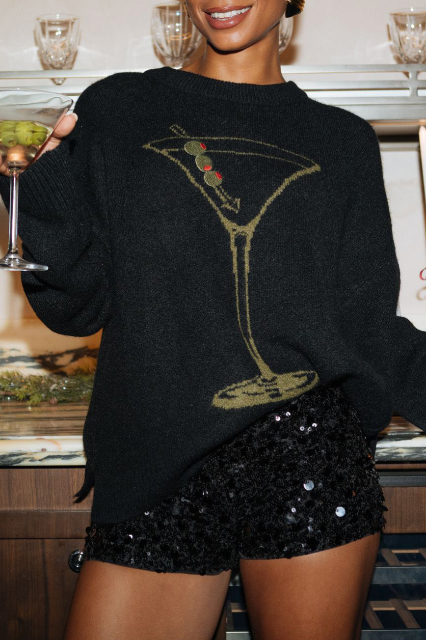 MUMU- Settle In Martini Sweater