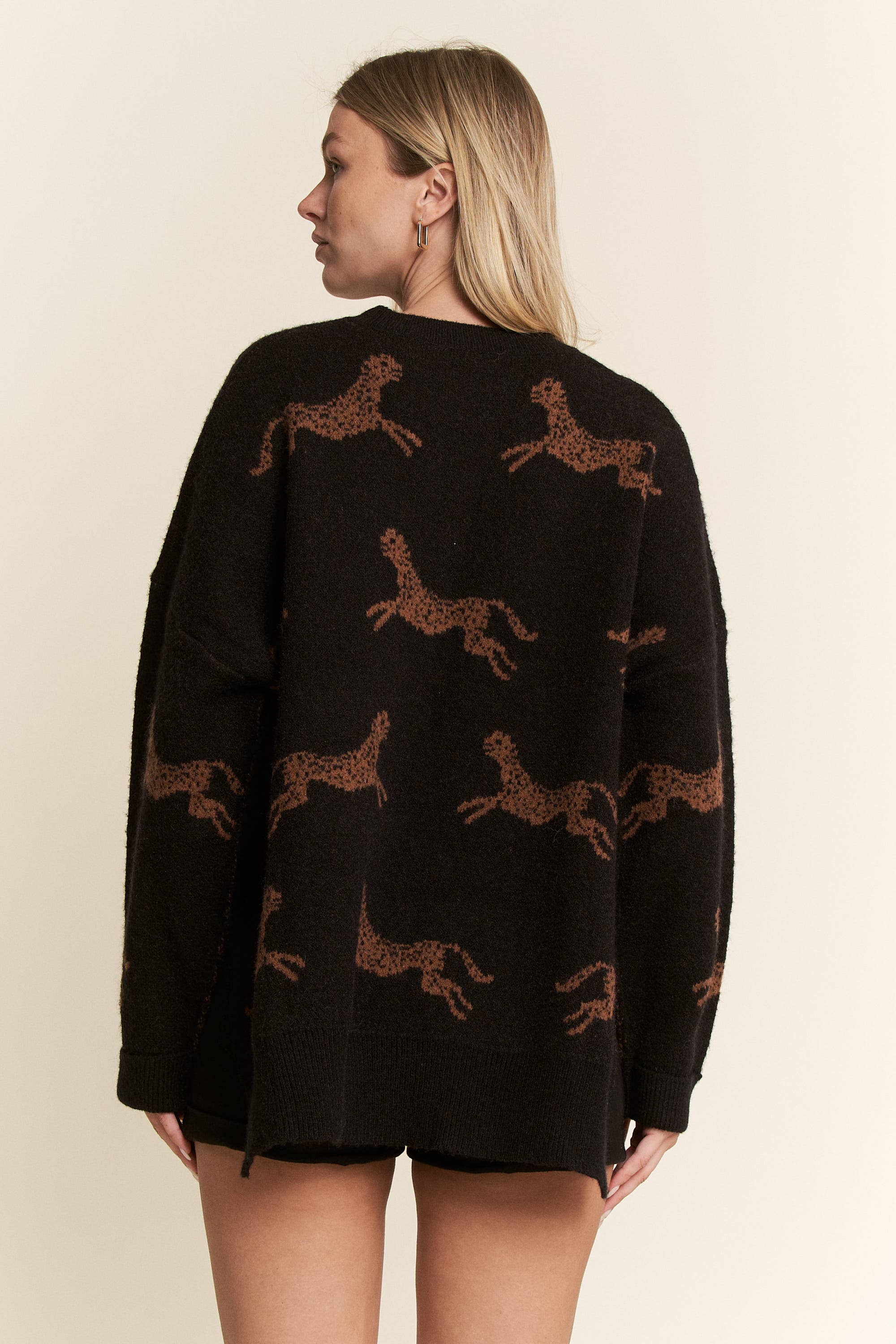 On the Prowl Cheetah Sweater