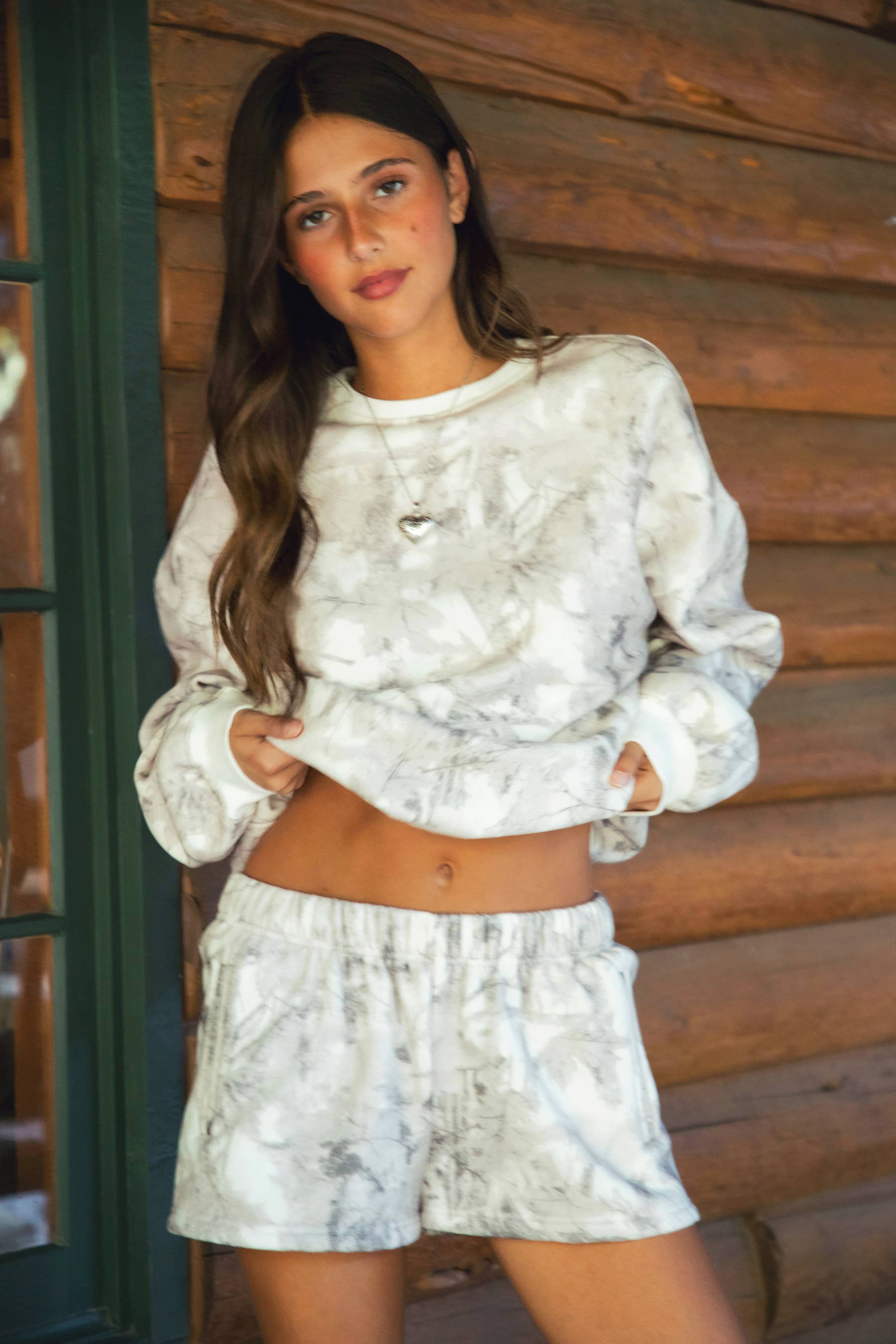 Avery Light Camo Lounge Shorts