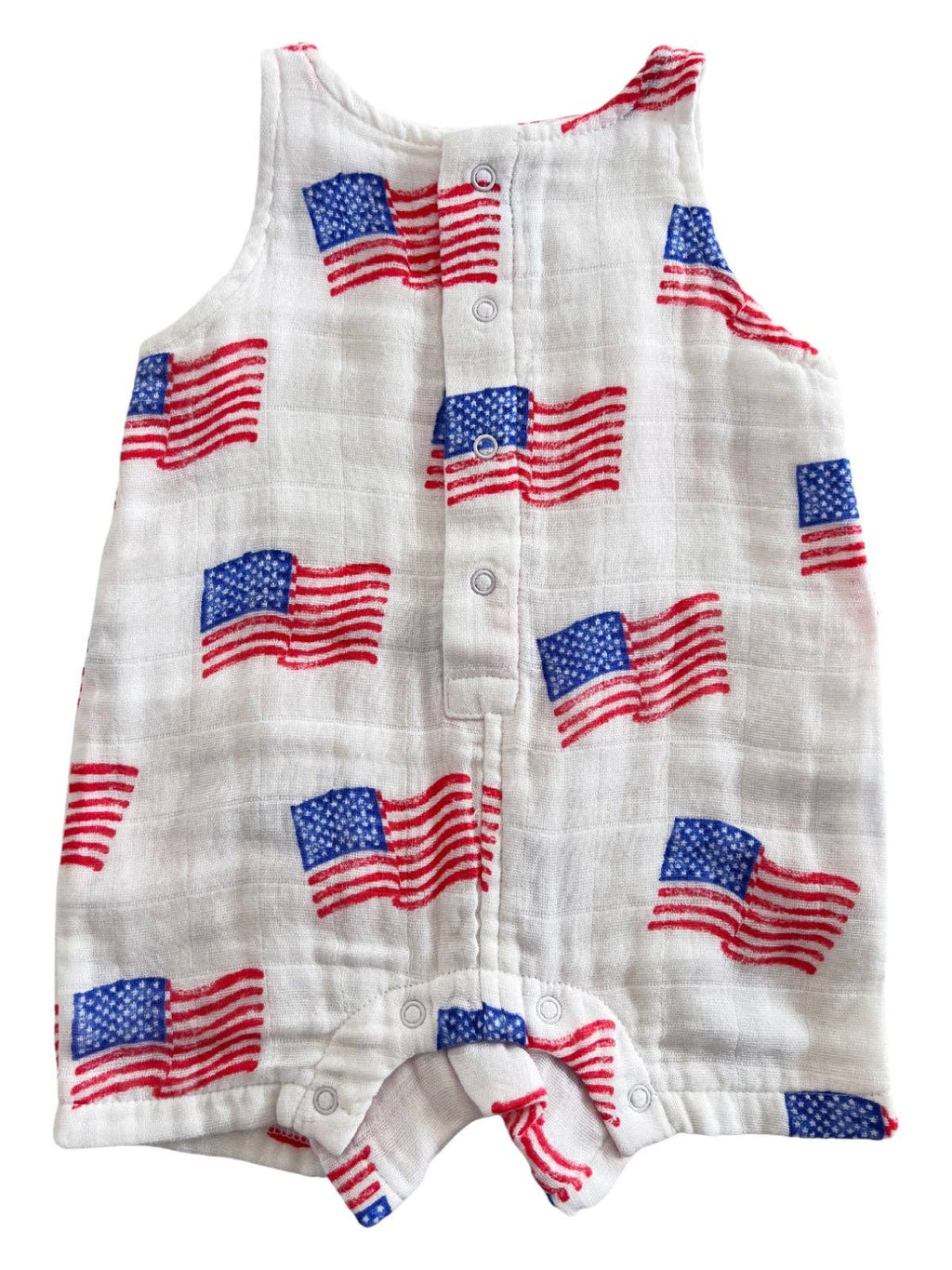 SpearmintLOVE -American Flag Romper