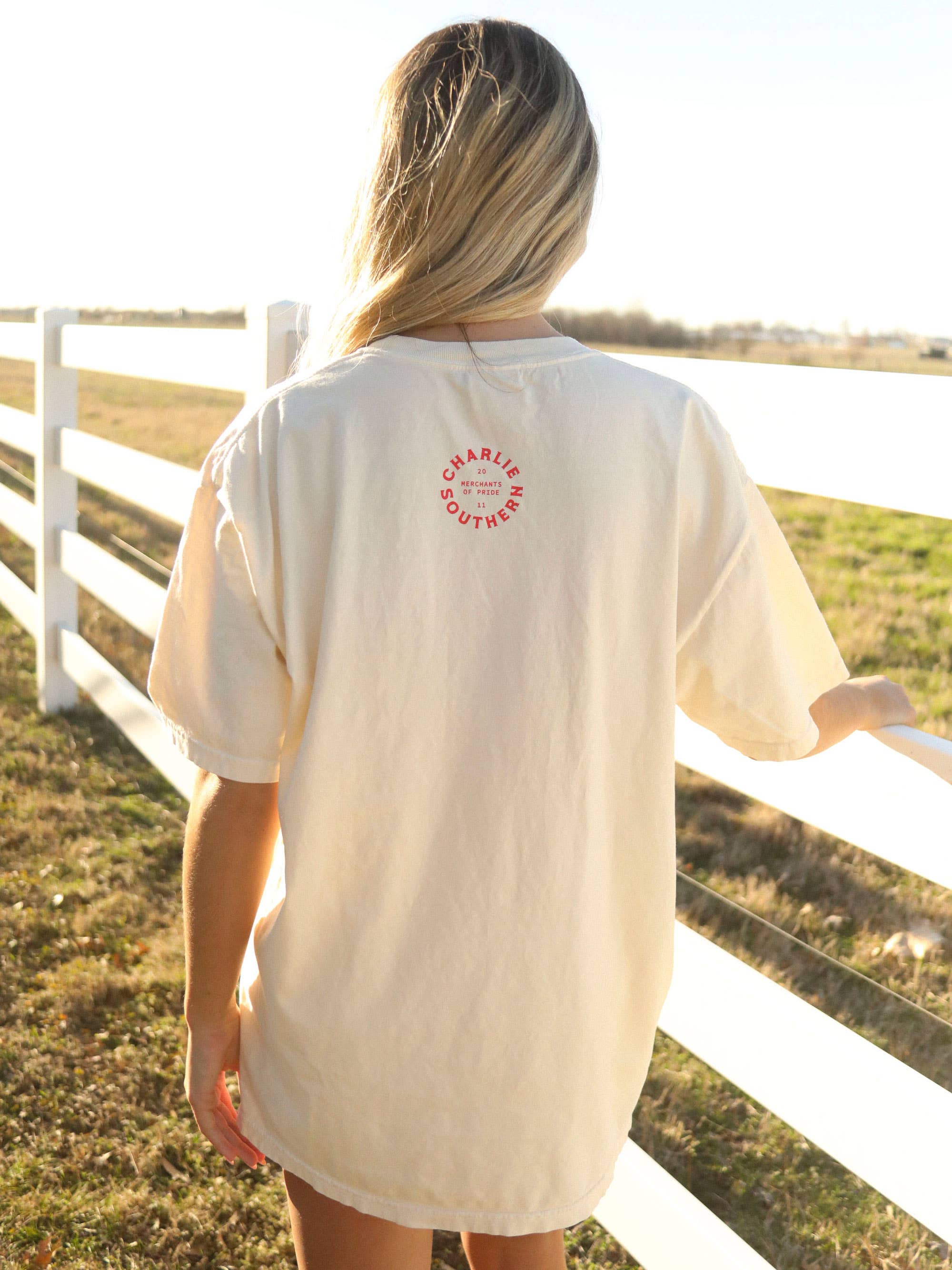 Cowboy Country Club Martini Tee
