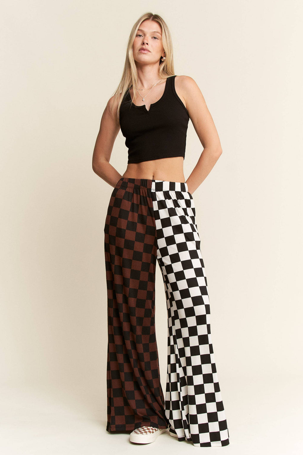 Split Decisions Checkered Pants
