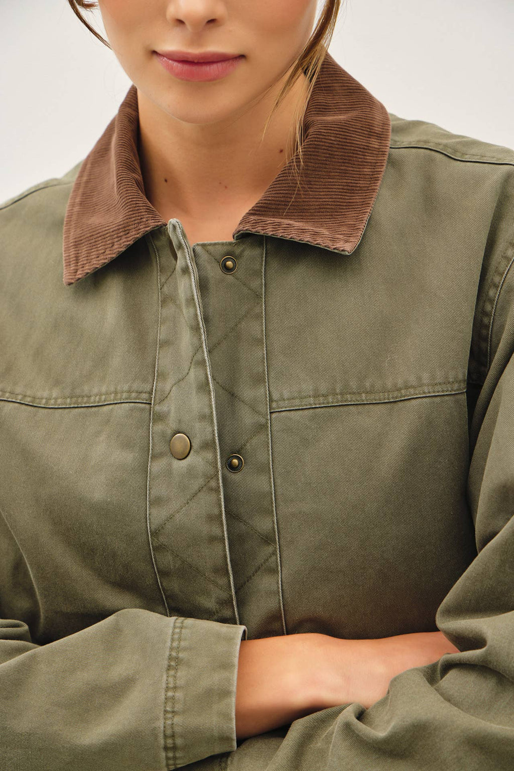 Classic Barn Jacket- Olive Green