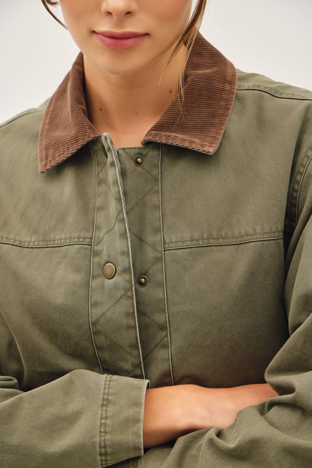 Classic Barn Jacket- Olive Green