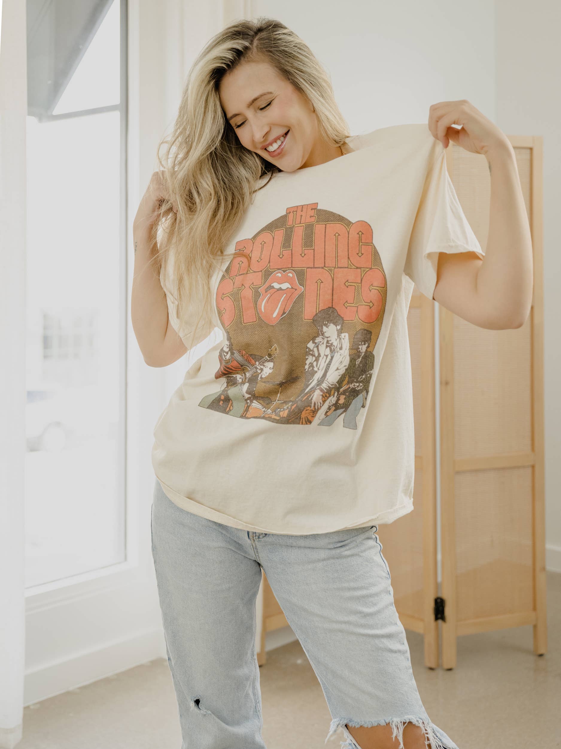 Rolling Stones Stage Circle Graphic Tee