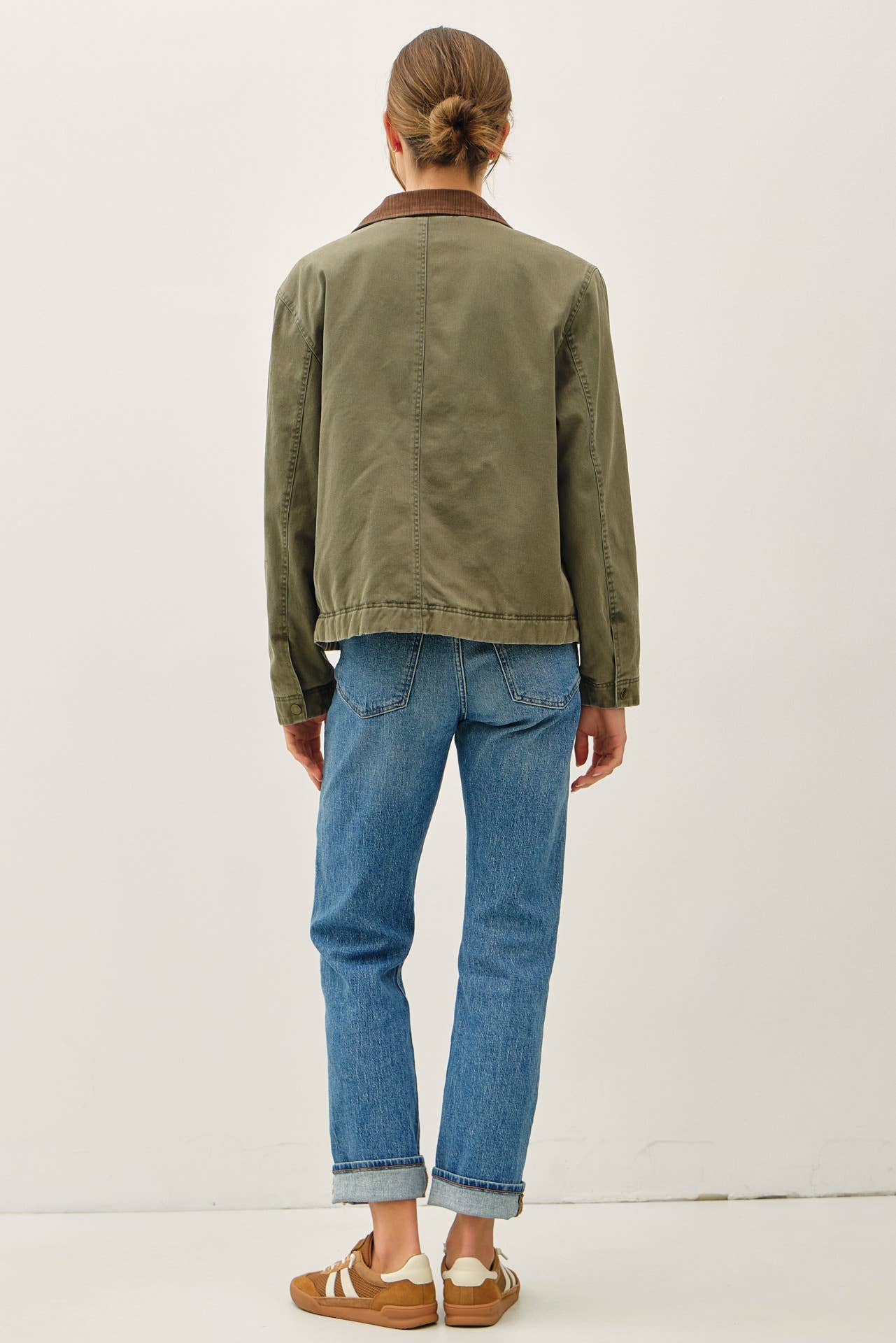Classic Barn Jacket- Olive Green