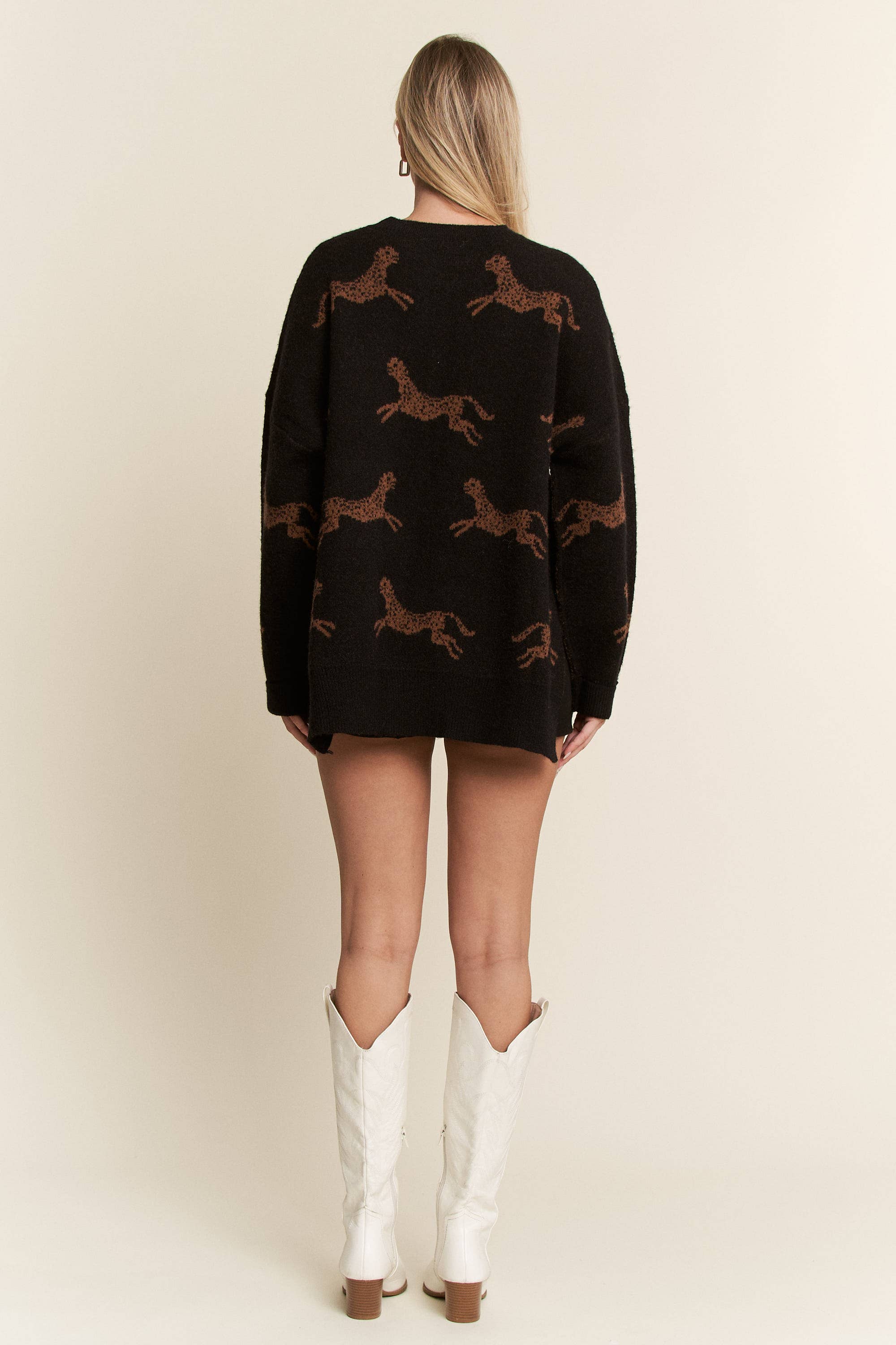 On the Prowl Cheetah Sweater