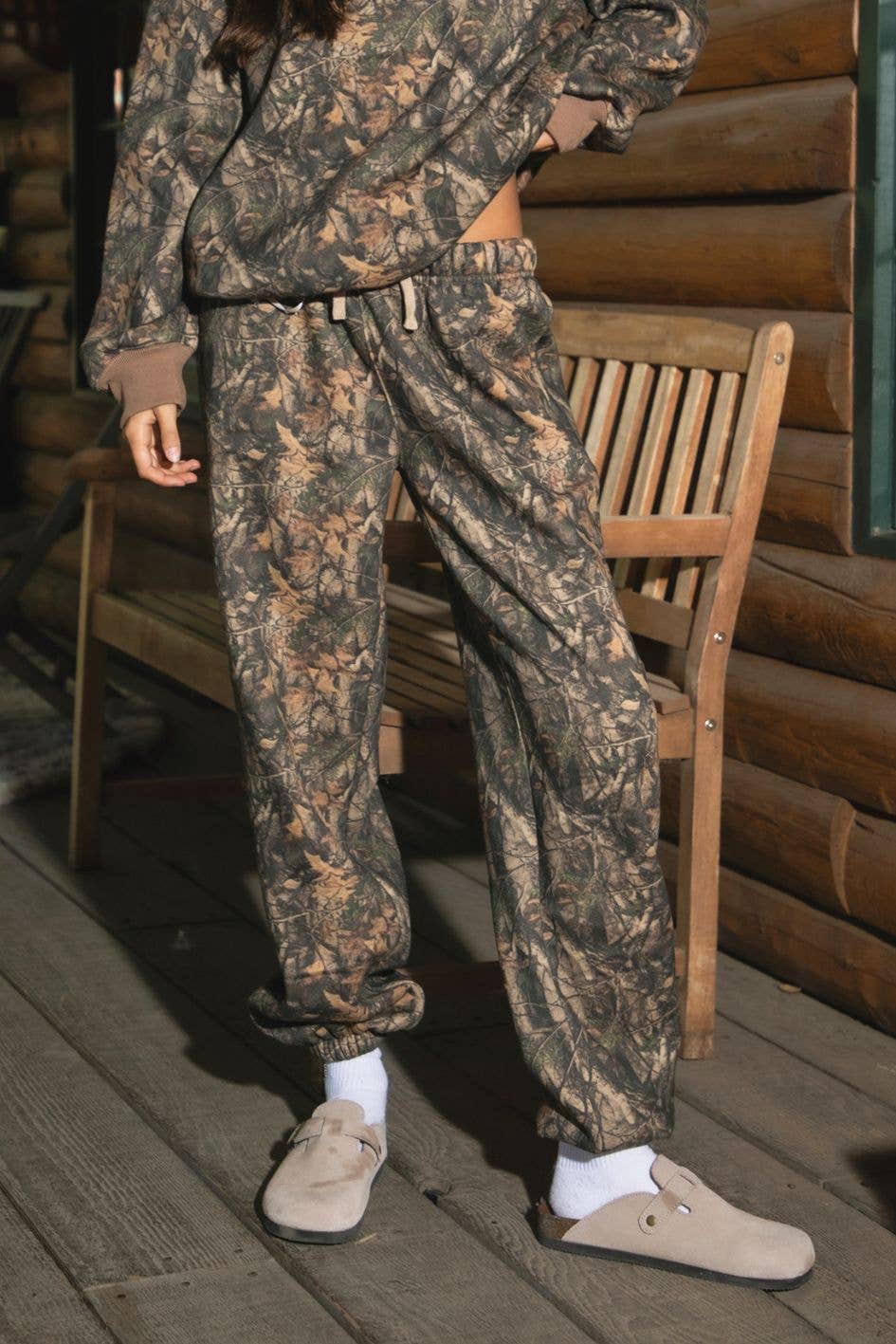 Woodland Camo Lounge Sweatpants