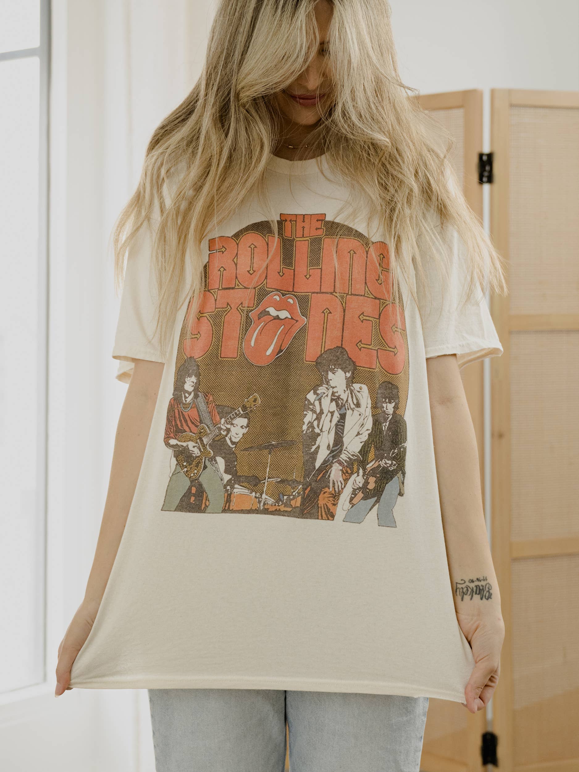 Rolling Stones Stage Circle Graphic Tee