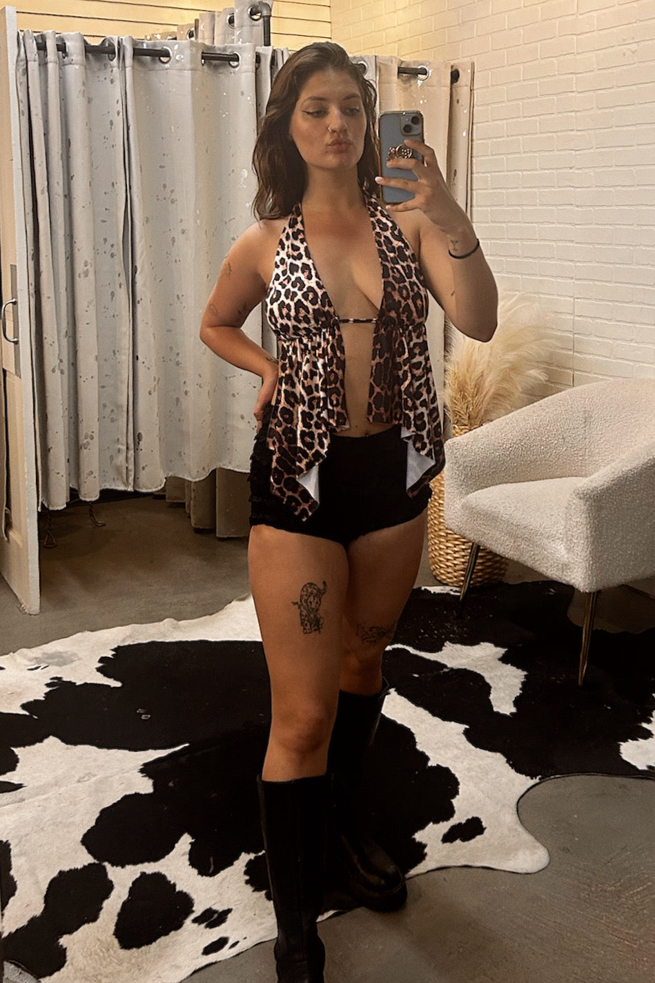 Wild Thang Top- Leopard