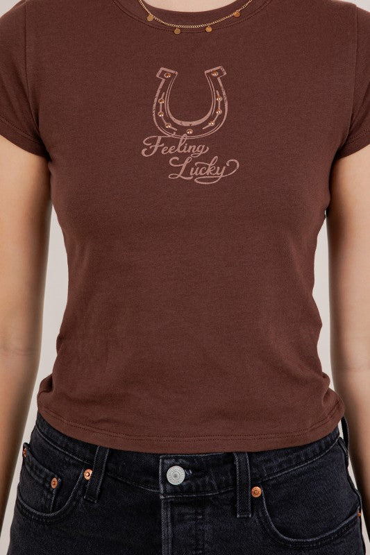 Feelin' Lucky Baby Tee