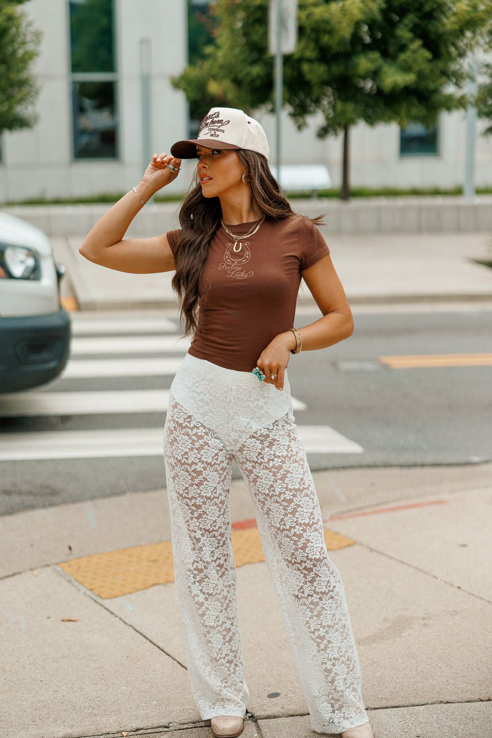 Allison Pants- White