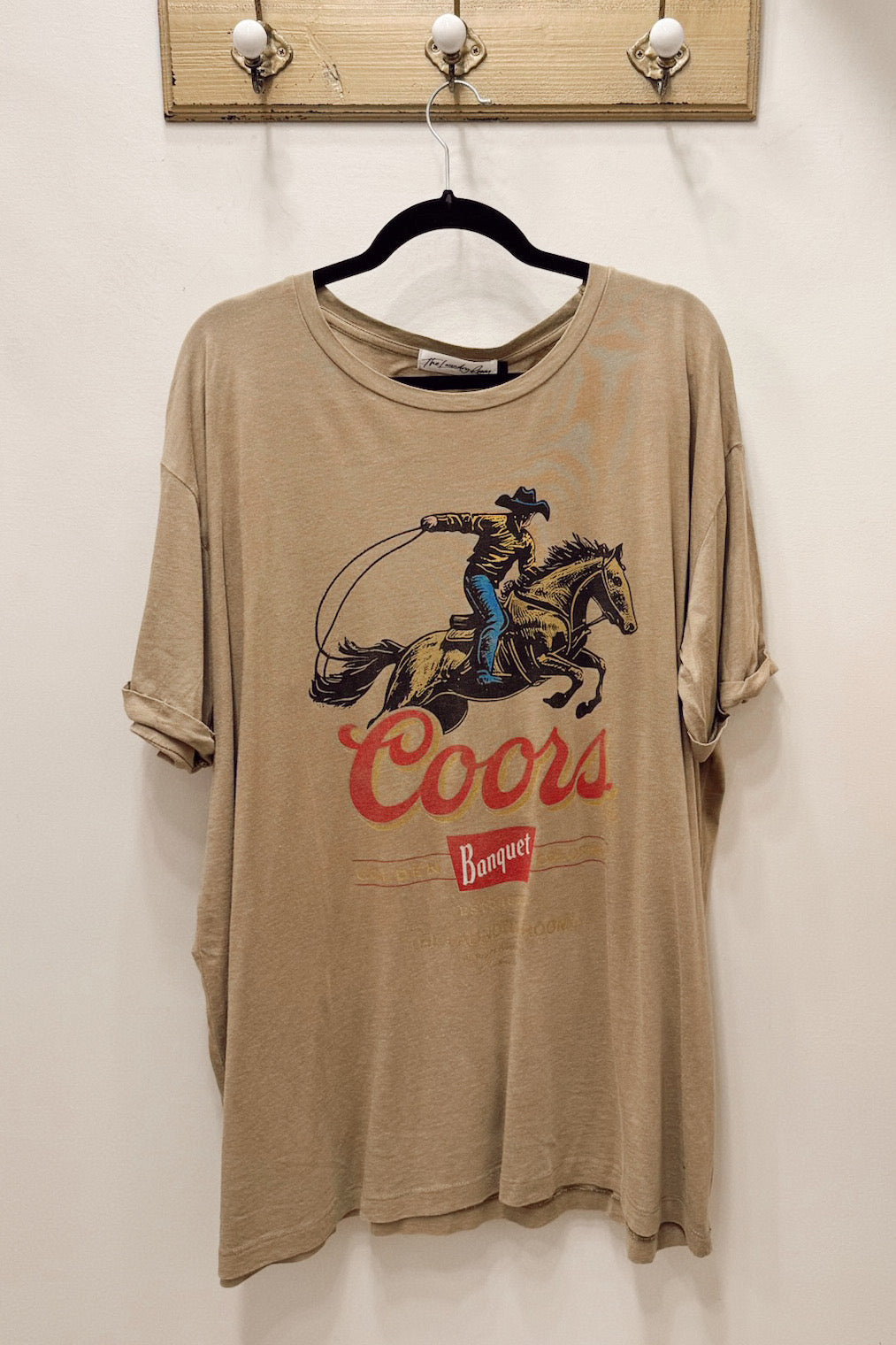 Pre-Order Coors Roper Oversized Tee