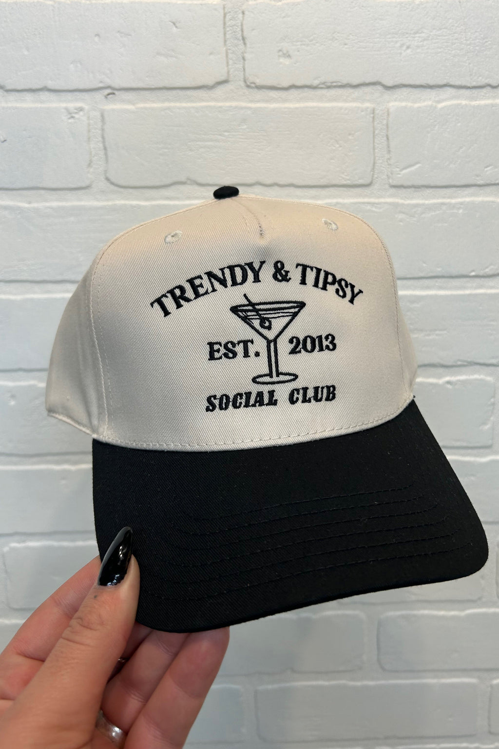 Trendy & Tipsy Social Club Trucker Hat
