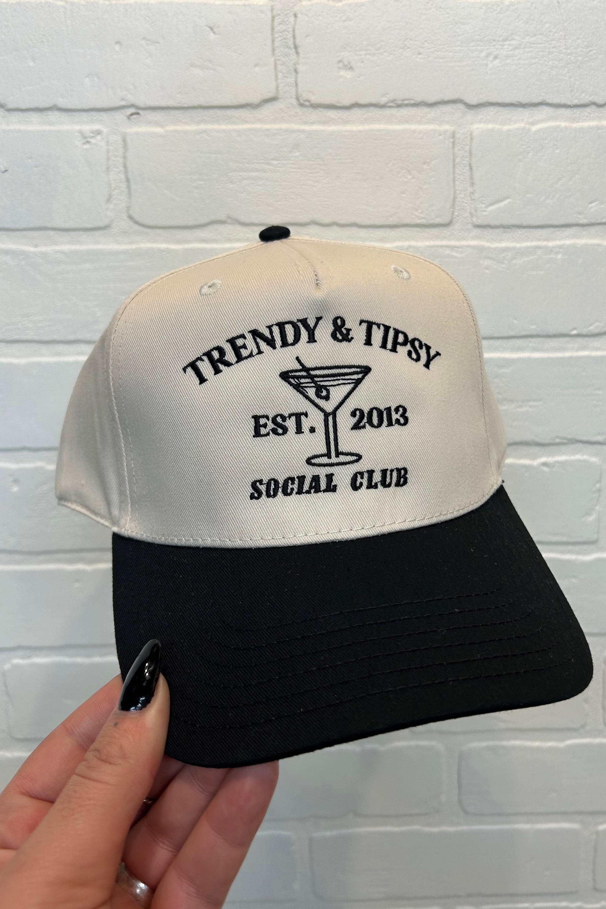 Trendy & Tipsy Social Club Trucker Hat