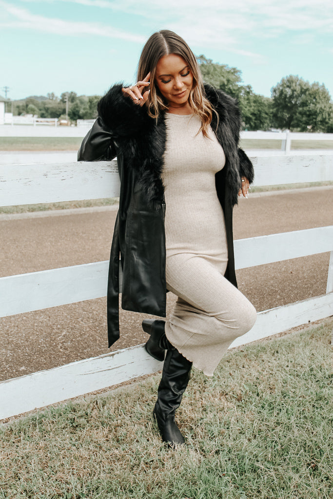 Amber Knit Maxi Dress