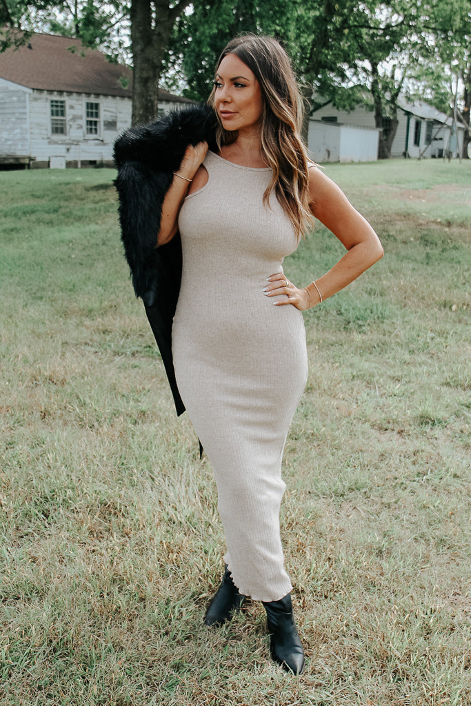 Amber Knit Maxi Dress