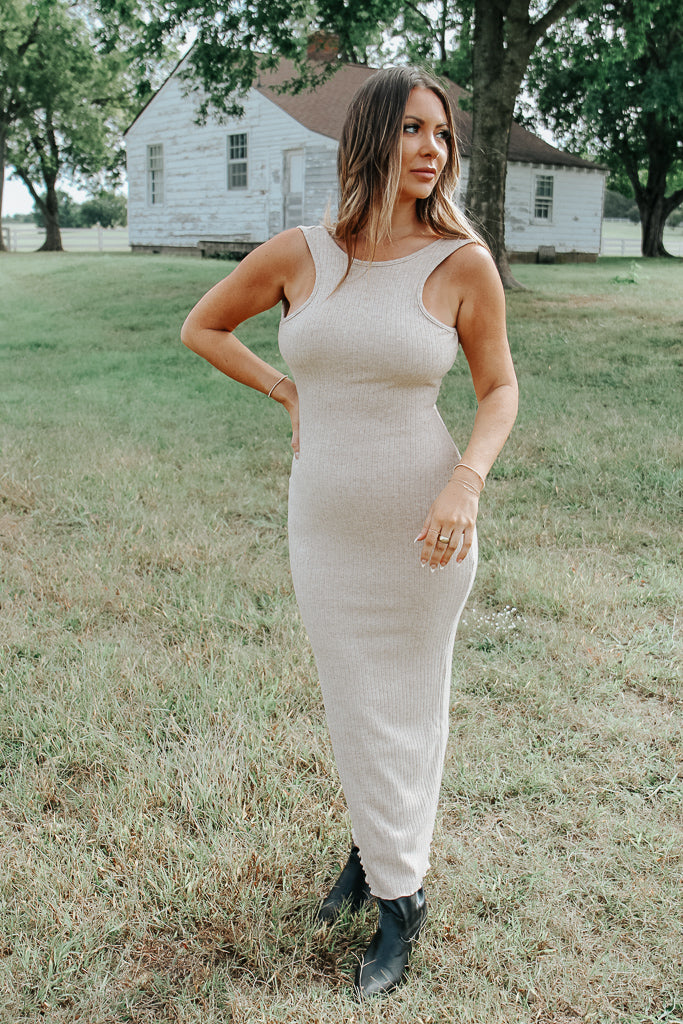 Amber Knit Maxi Dress