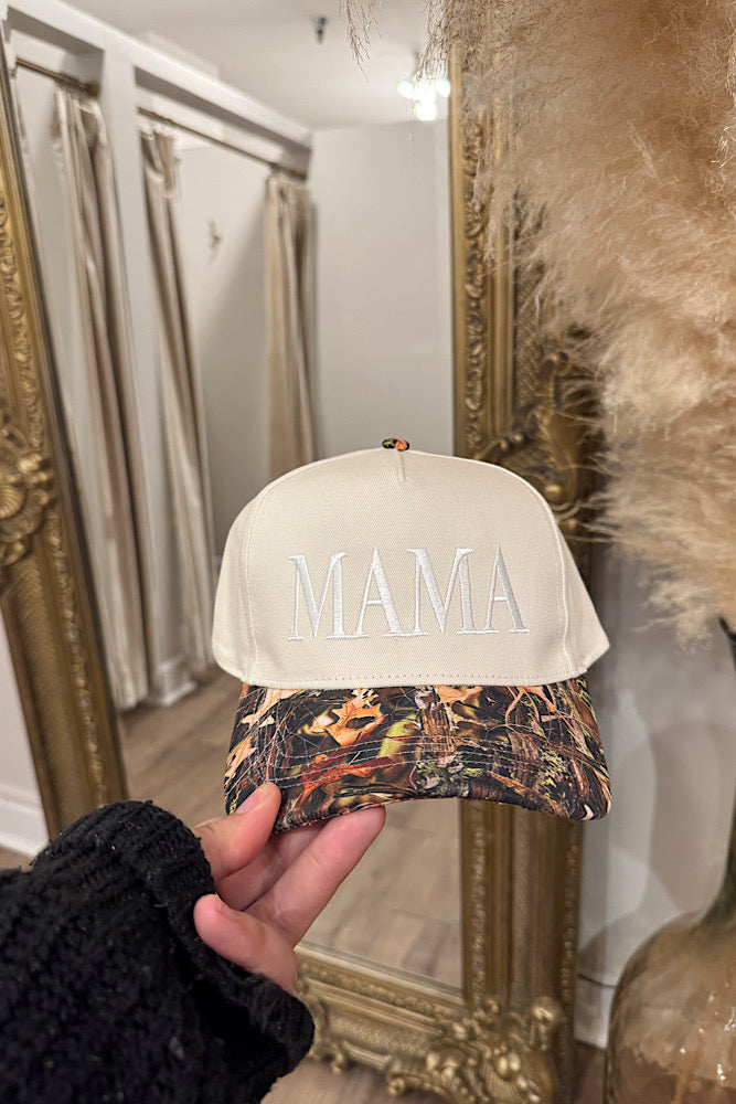 MAMA Two Tone Camo Hat