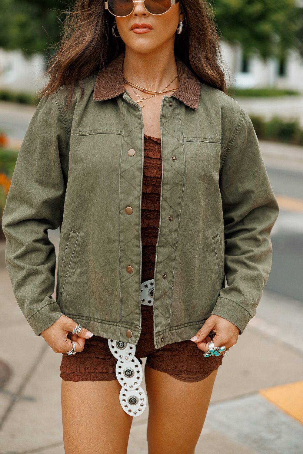Classic Barn Jacket- Olive Green