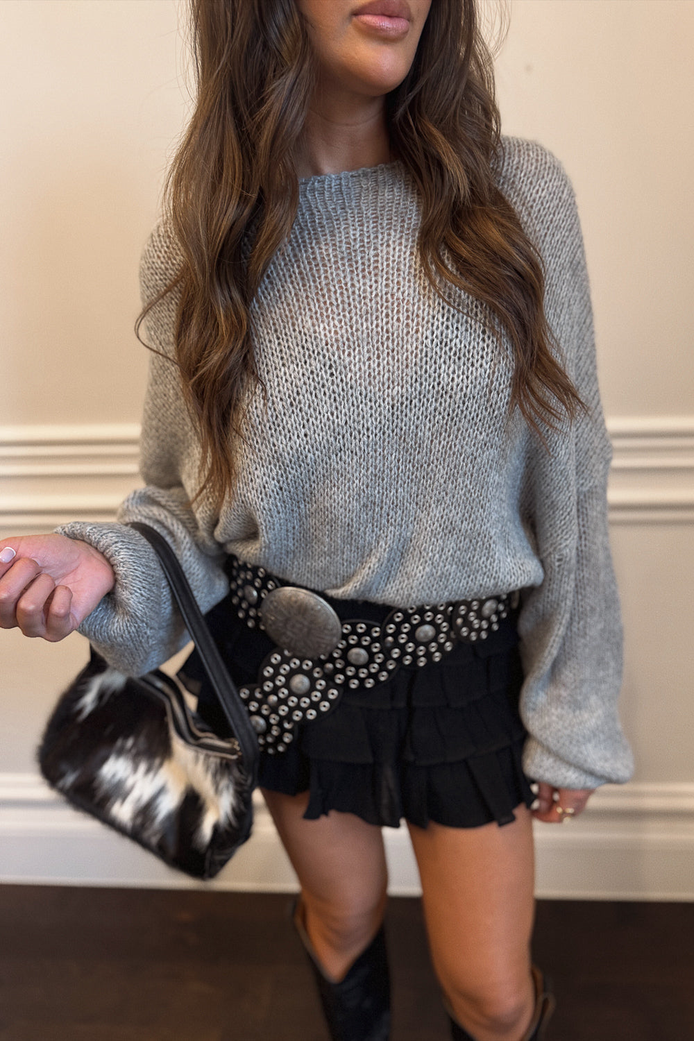 Heather Grey Sweater
