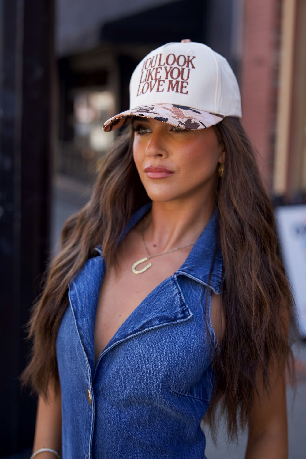 You Look Like You Love Me Hat- Camo