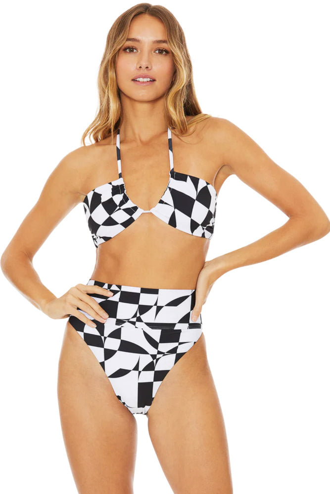 Beach Riot Abby Top - 70s Geo