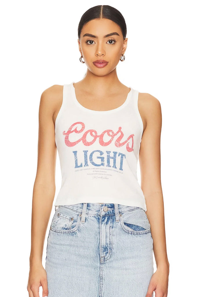 Coors Light 1980 Ribbed Tank
