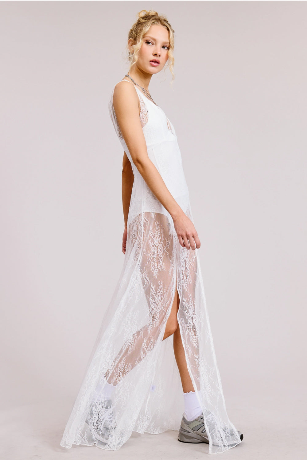 Wanted & Wild Dress- White