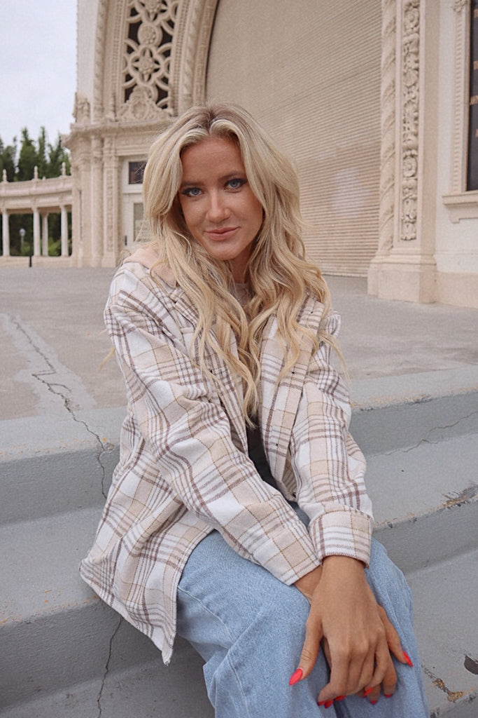 Parker Plaid Hooded Flannel