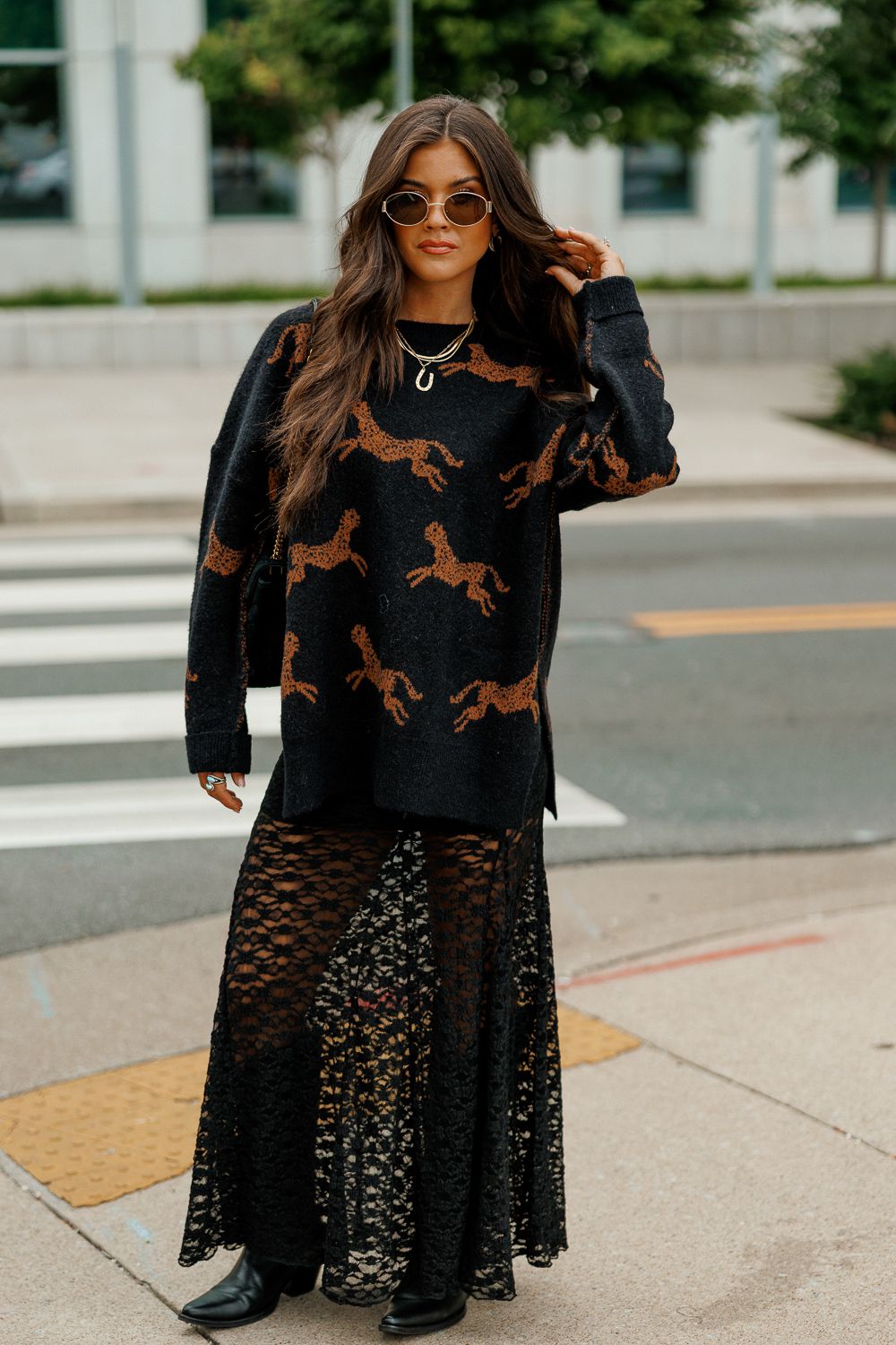 On the Prowl Cheetah Sweater