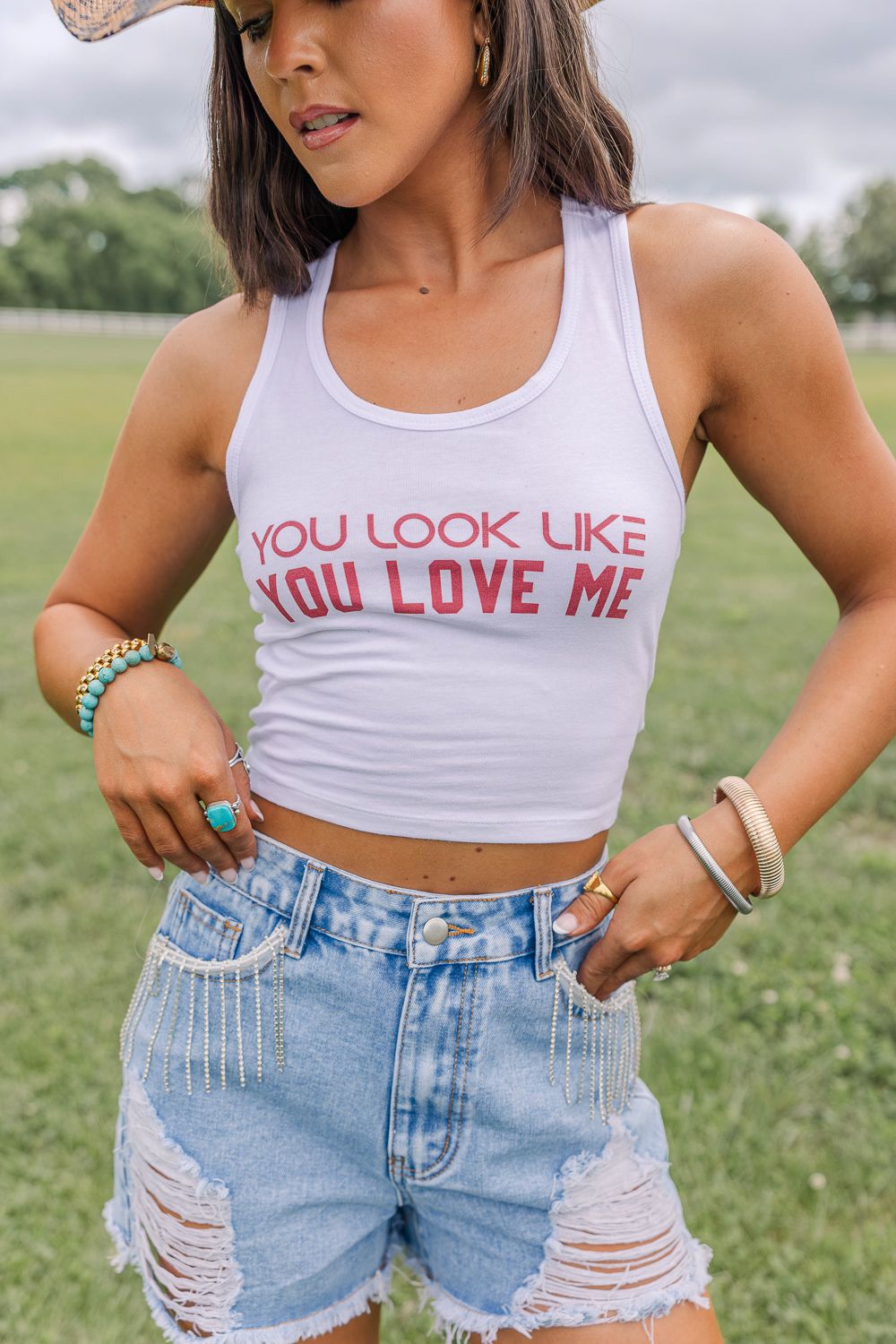 You Look Like You Love Me Tank