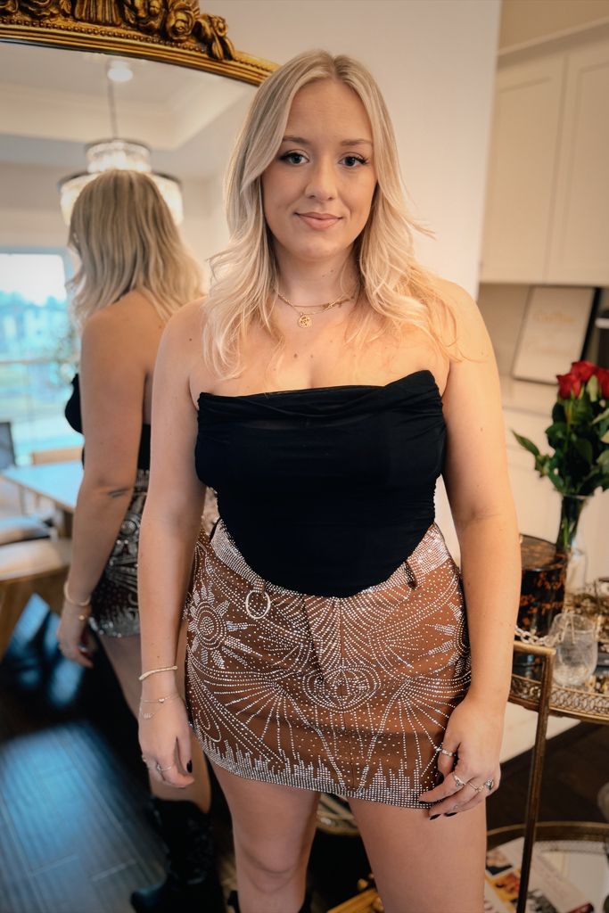 Romantic Corset Top - Black