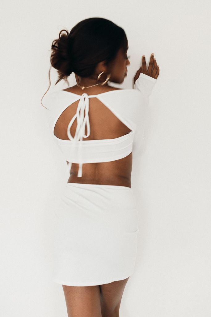 Paris Two Piece Set - White