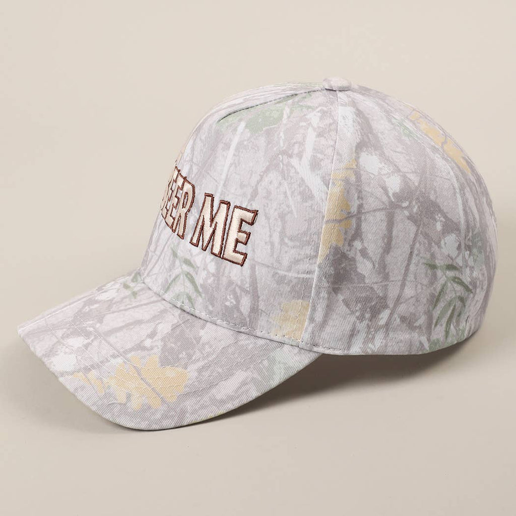 Beer Me Light Camo Hat