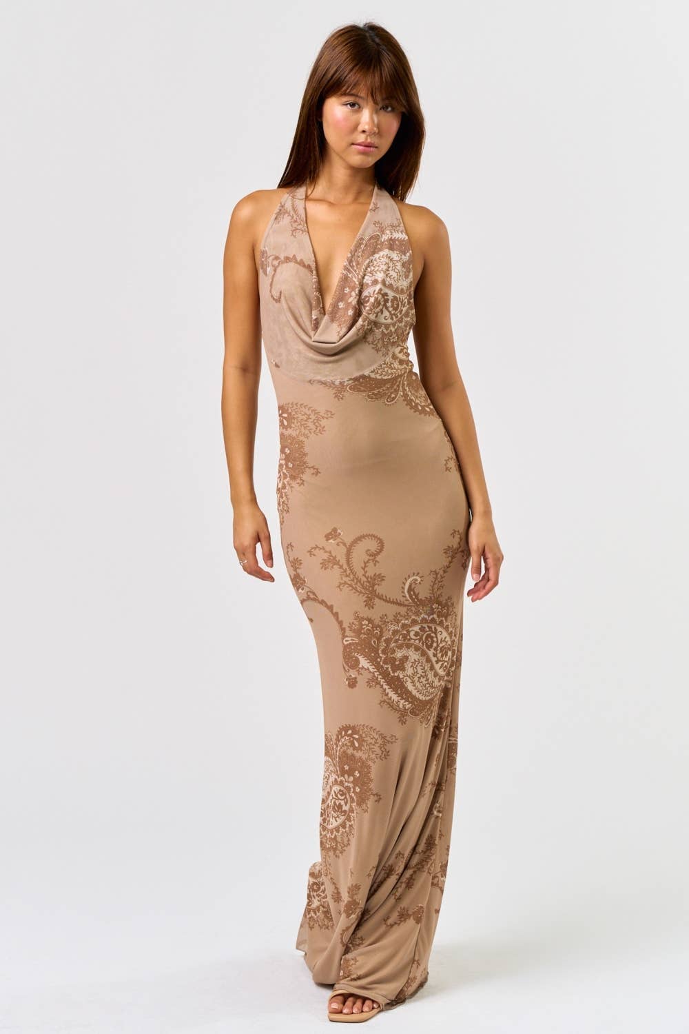 Paisley Allure Maxi Dress