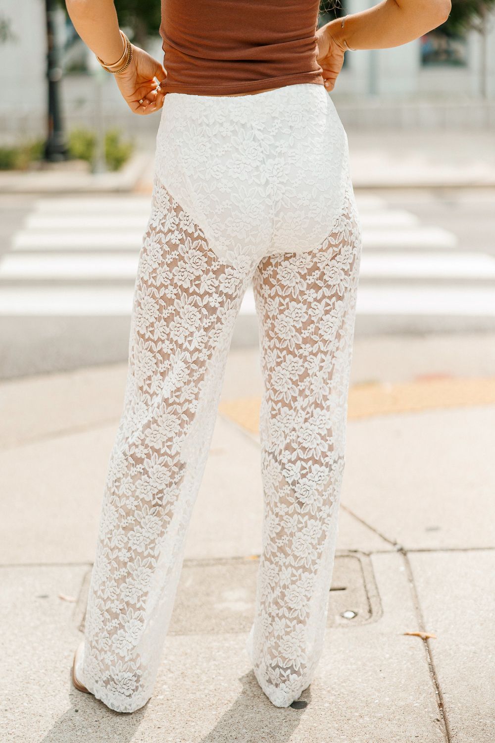 Allison Pants- White