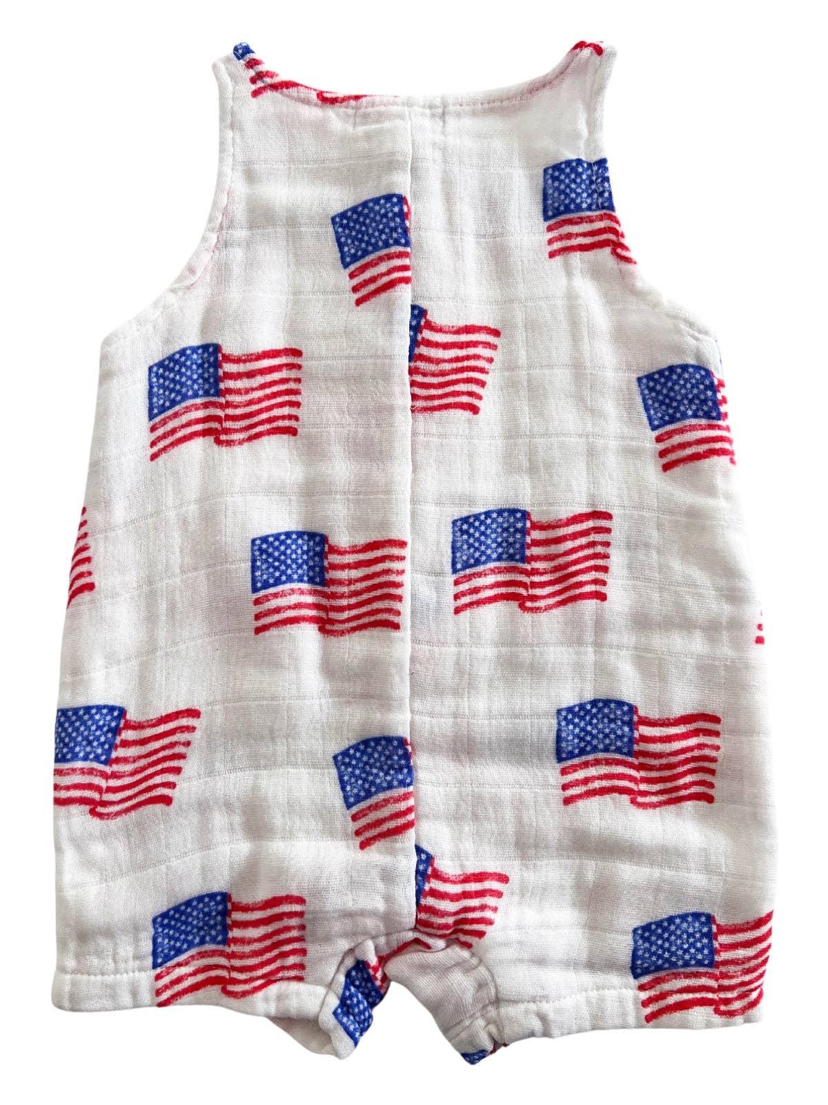 SpearmintLOVE -American Flag Romper