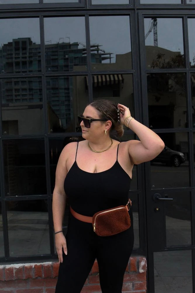 That Girl Seamless Jumpsuit - Black