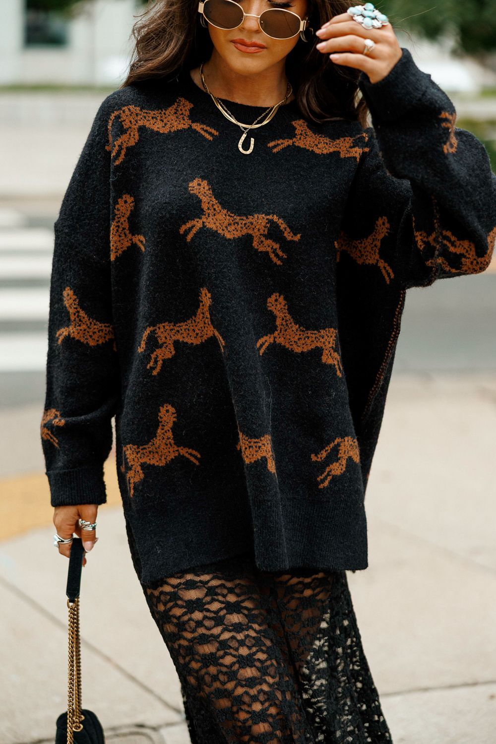 On the Prowl Cheetah Sweater