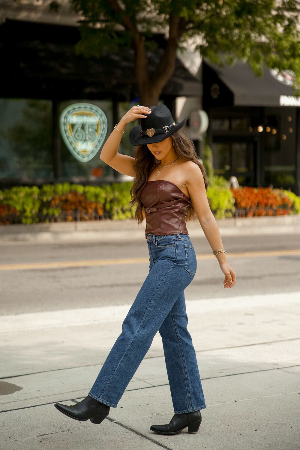 Audra Retro Straight Jeans